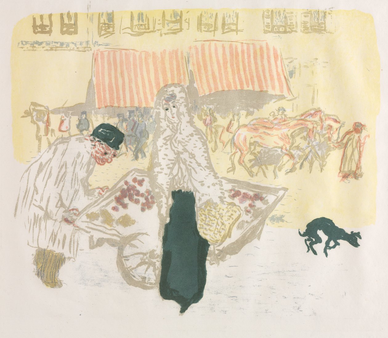 Costermonger tekijältä Pierre Bonnard