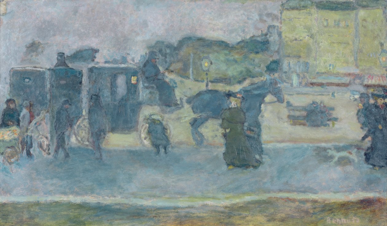 Kaksi Hackney-taksia tekijältä Pierre Bonnard