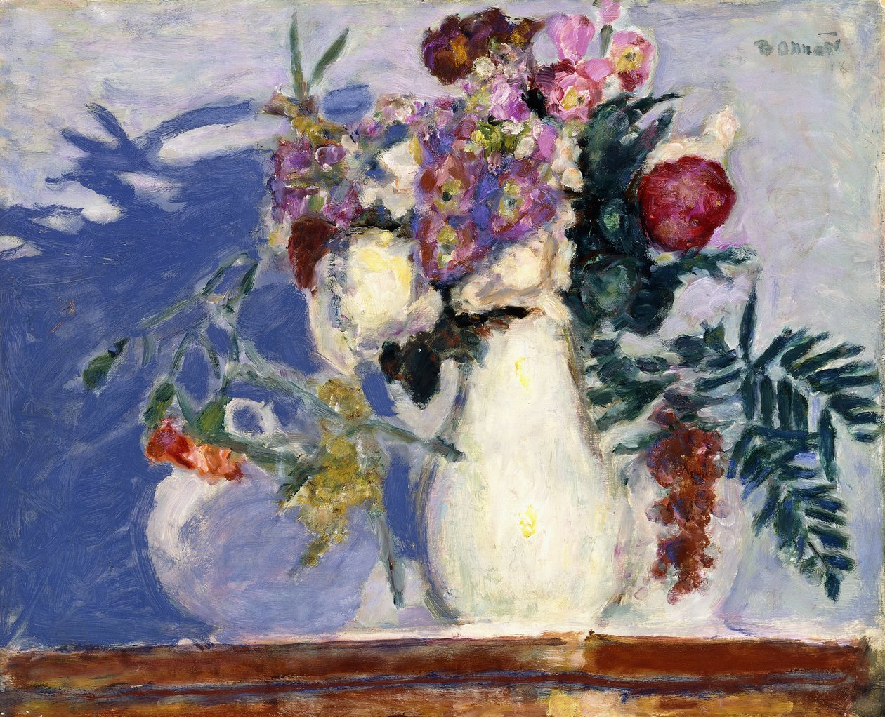 Maljakko kukkia tekijältä Pierre Bonnard