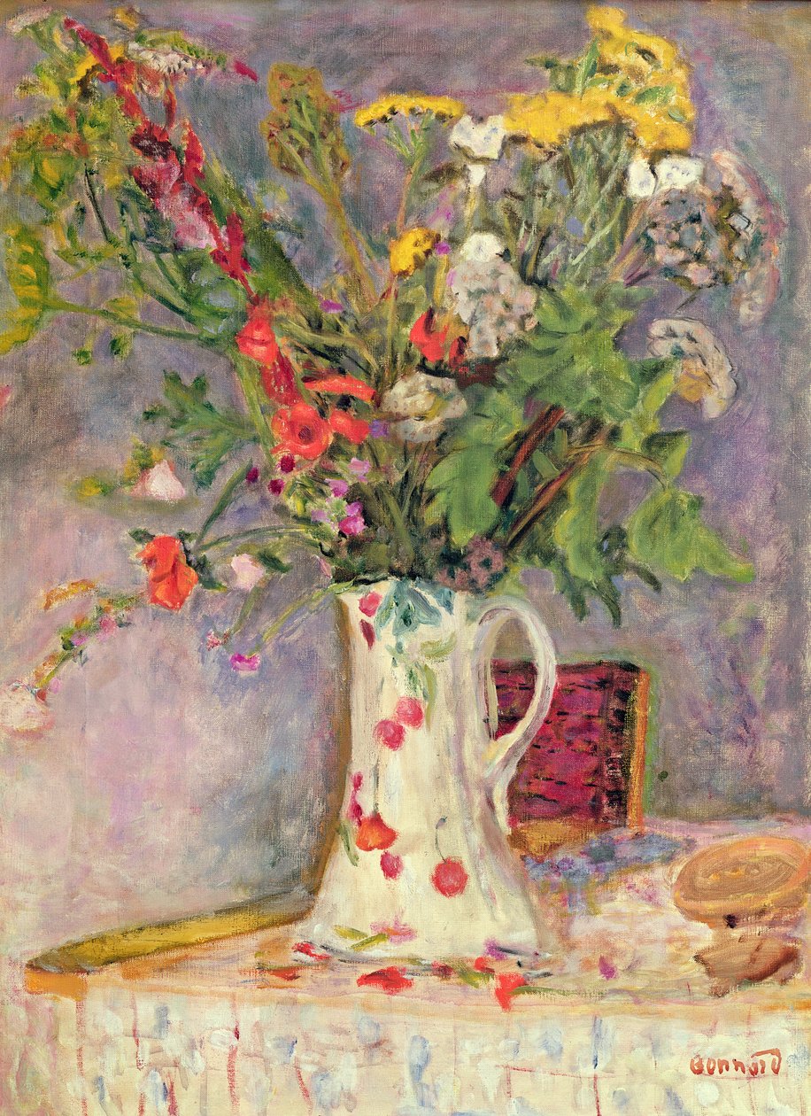 Wild Flowers, n. 1916 tekijältä Pierre Bonnard