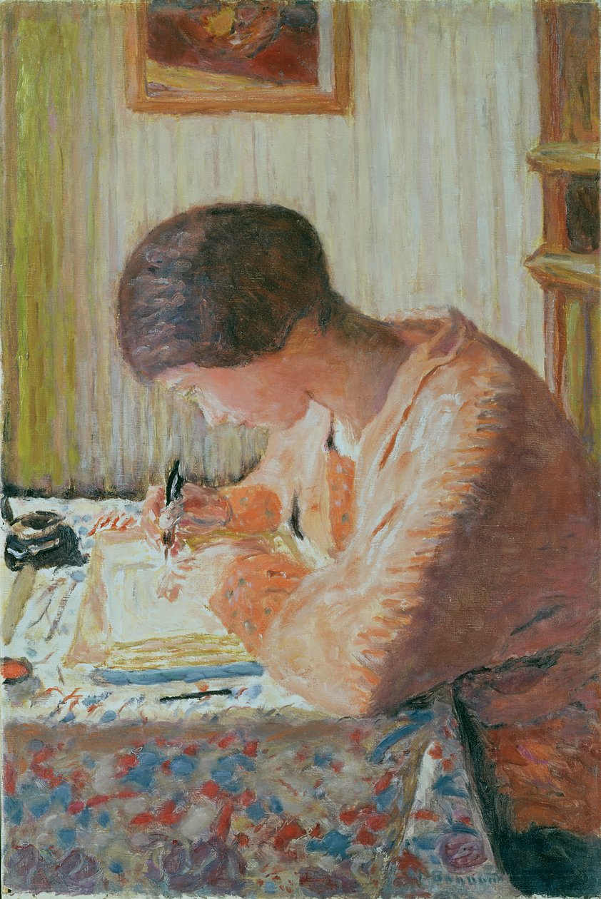 Nainen kirjoittaminen tekijältä Pierre Bonnard