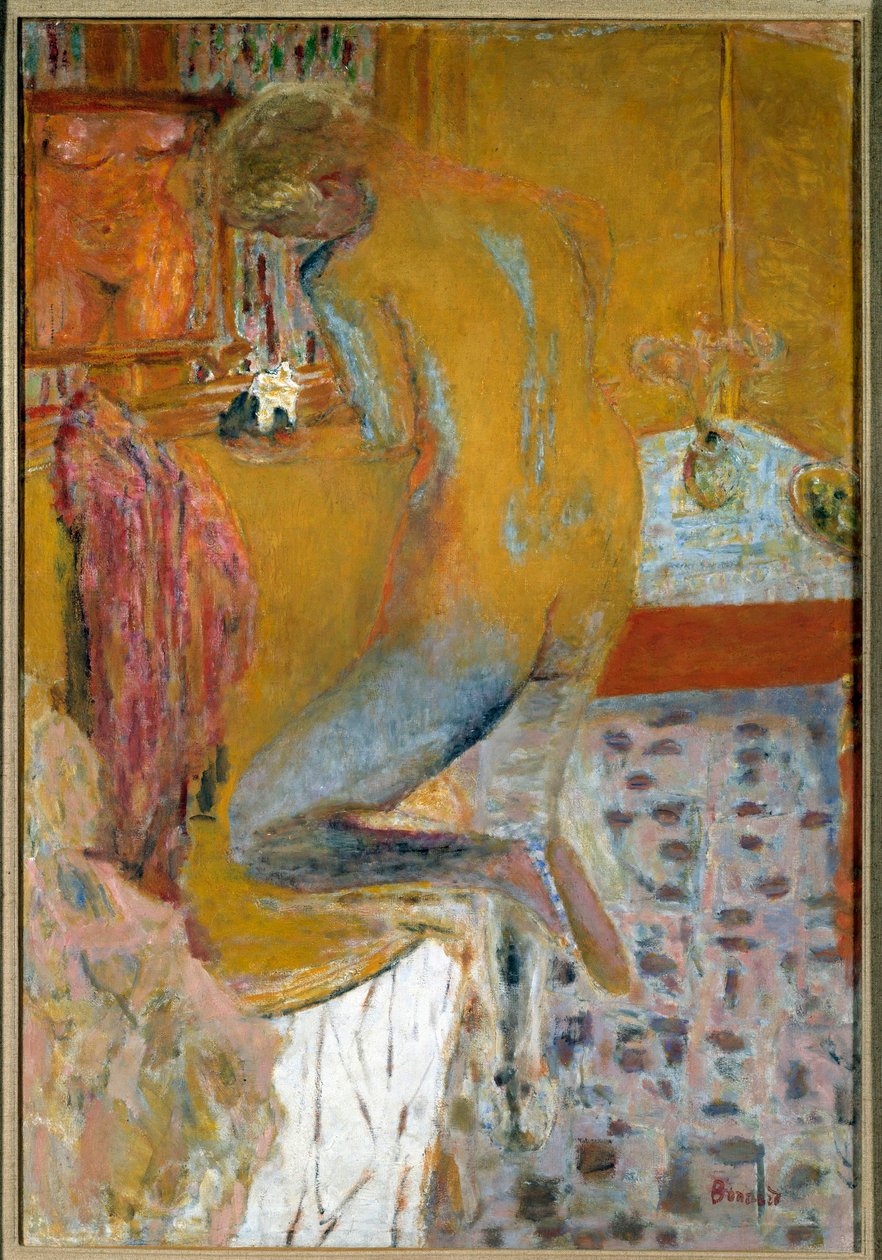 Naisella on wc tekijältä Pierre Bonnard