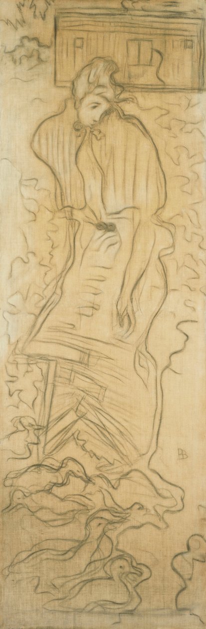 Nainen ankkojen kanssa; Ankkanainen tekijältä Pierre Bonnard