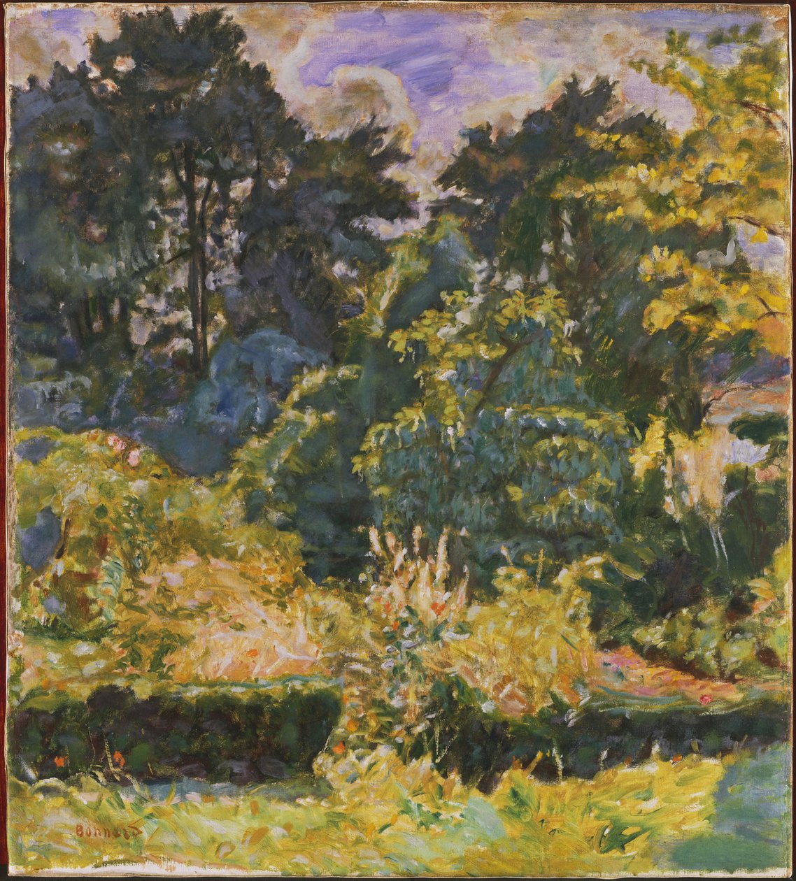 Metsää kesällä tekijältä Pierre Bonnard
