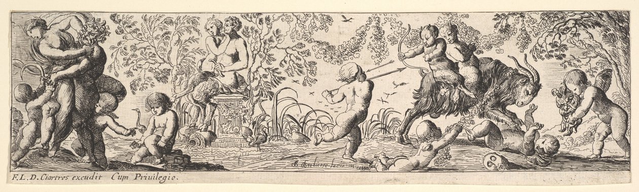 Bachnal, 1600-1642. tekijältä Pierre Brebiette