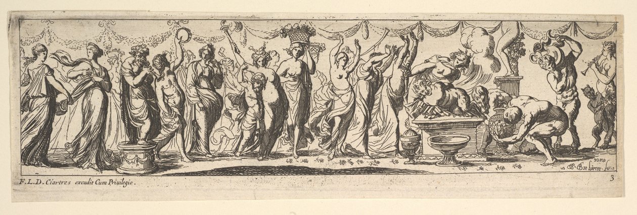 Bachnal, 1615-42. tekijältä Pierre Brebiette