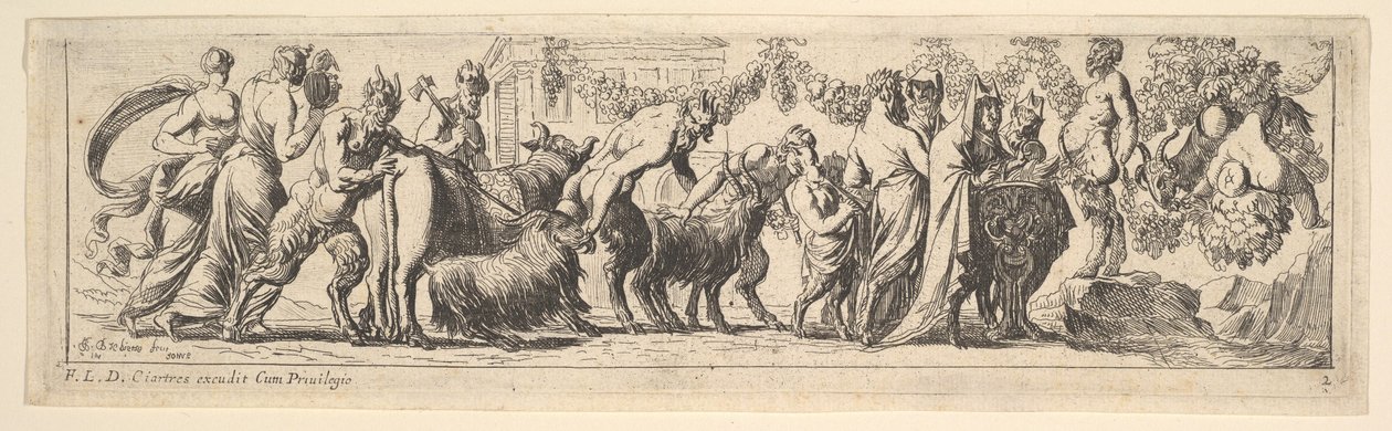 Bachnal, 1615-42. tekijältä Pierre Brebiette