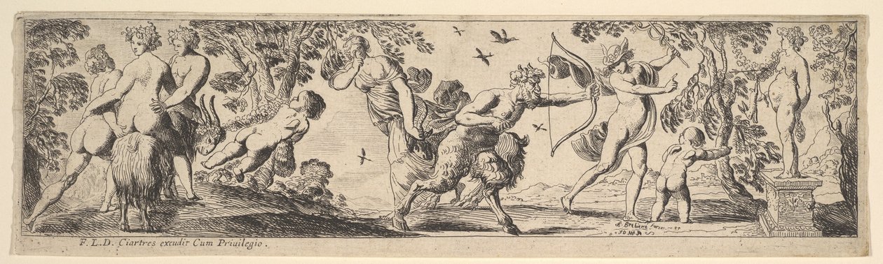 Bachnal, 1615-42. tekijältä Pierre Brebiette