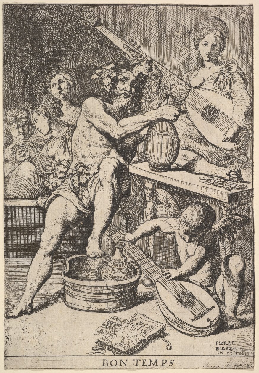 Hyviä aikoja, 1610-42. tekijältä Pierre Brebiette