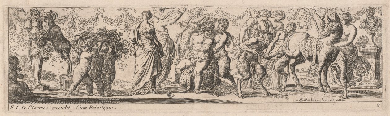 Humalainen Silenus tekijältä Pierre Brebiette