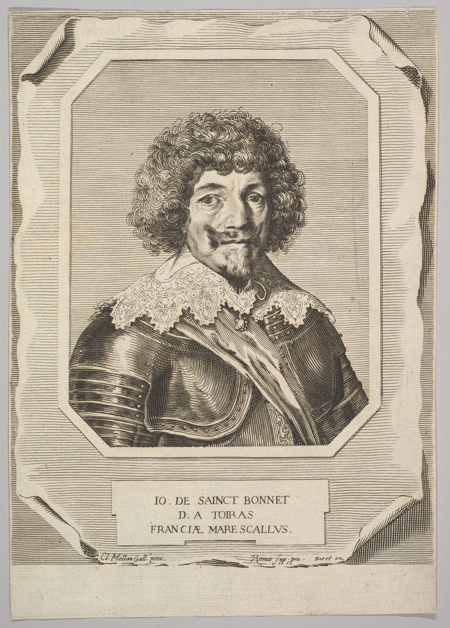 Jean de Saint-Bonnet, Marquis de Toiras. tekijältä Pierre Daret