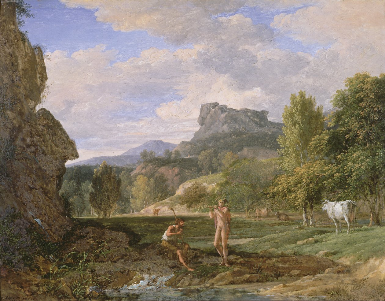Mercury ja Argus, 1793 tekijältä Pierre Henri de Valenciennes