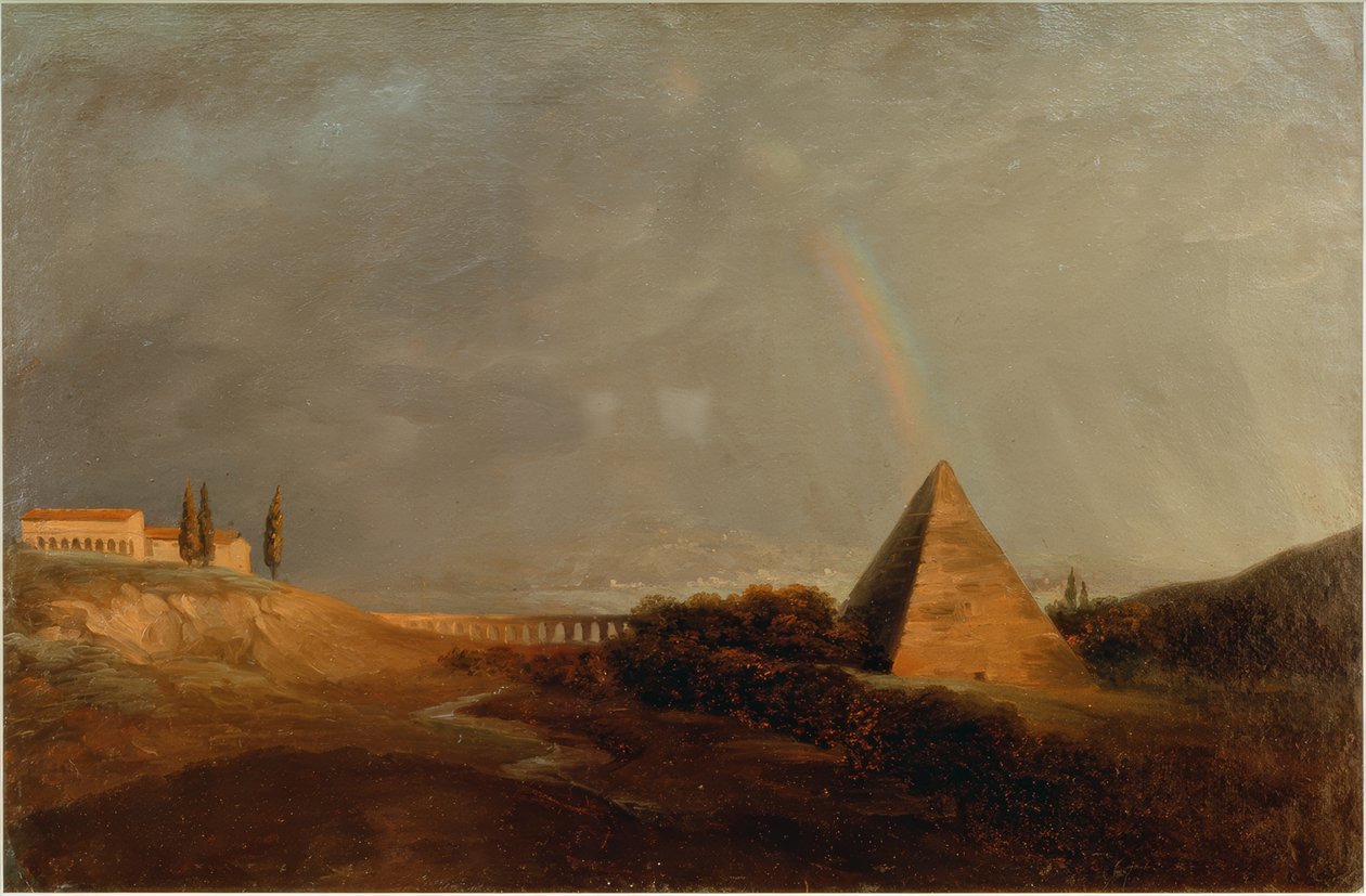 Pyramidi sateenkaaresta tekijältä Pierre Henri de Valenciennes