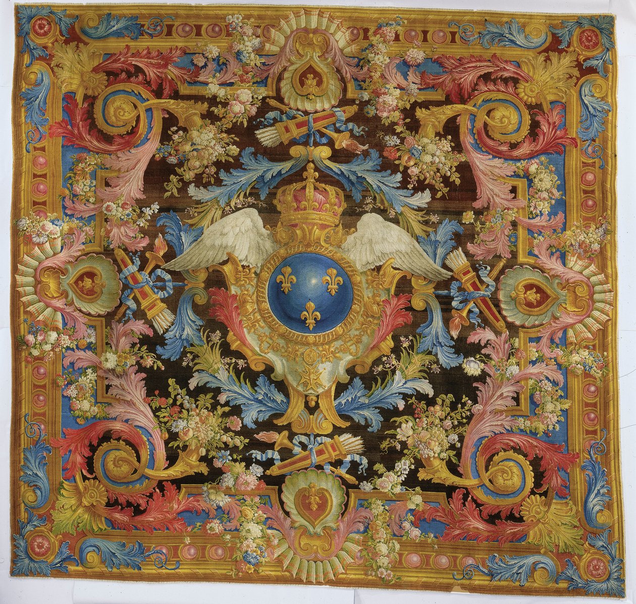 Louis XV saippuatehdasmatto, 1740-50 tekijältä Pierre Josse Perrot