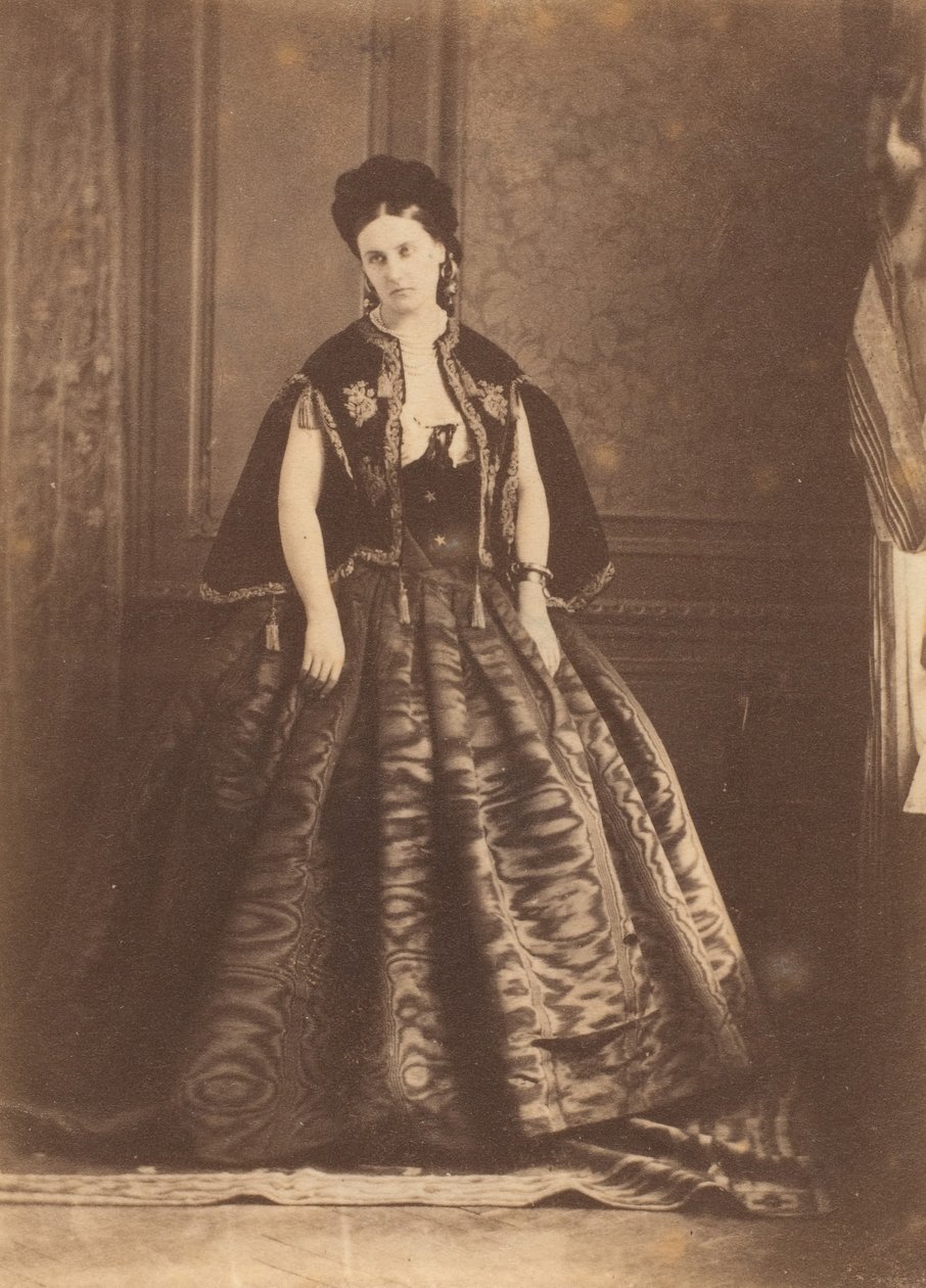 Moiré-mekko, 1860-luku. tekijältä Pierre Louis Pierson