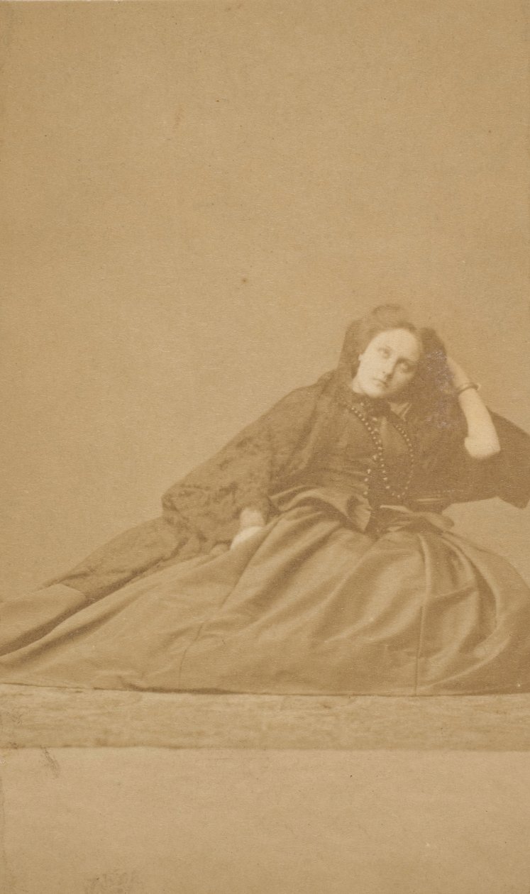 Réverie, 1860-luku. tekijältä Pierre Louis Pierson
