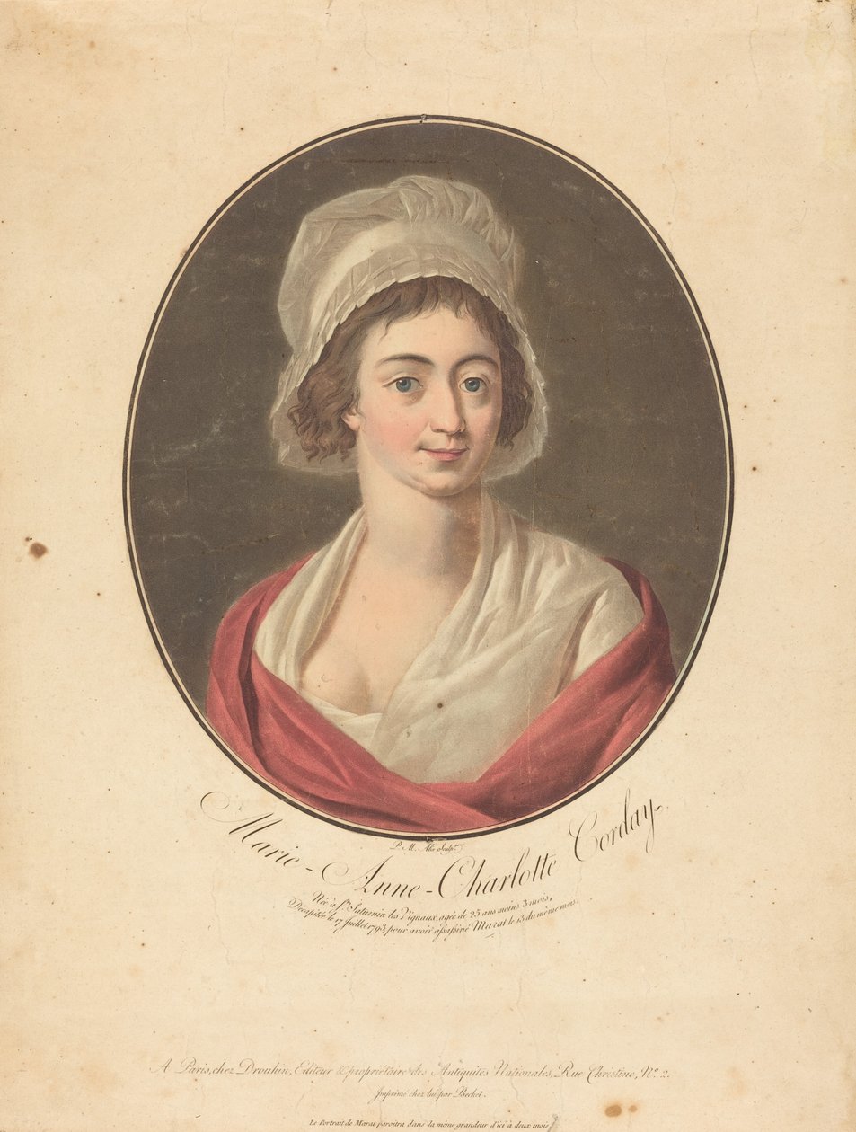 Charlotte Corday. tekijältä Pierre Michel Alix