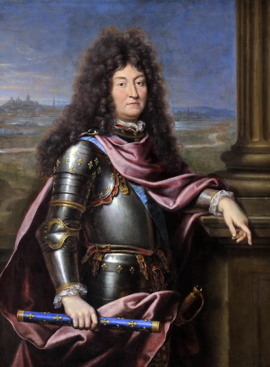 Ludvig XIV, Ranskan kuningas 1638-1715 tekijältä Pierre Mignard