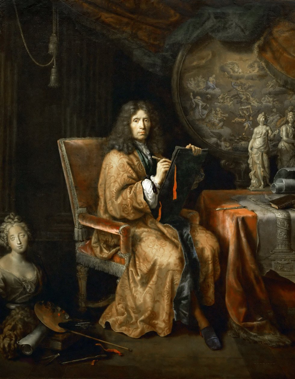 Omakuva, 1680-1690. tekijältä Pierre Mignard