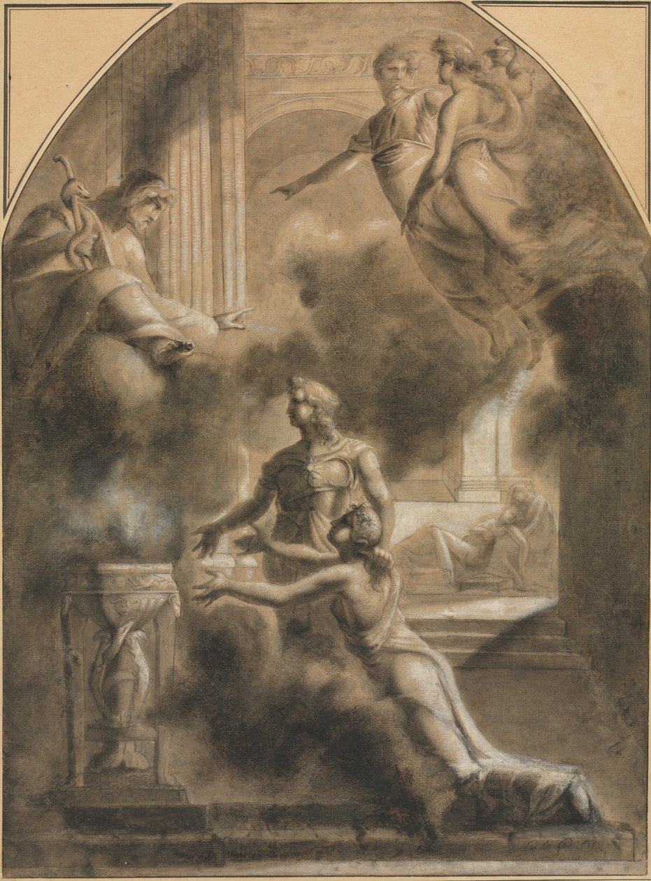 Mytologinen kohtaus tekijältä Pierre Paul Prud
