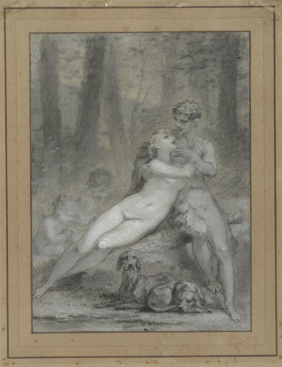 Venus ja Adonis tekijältä Pierre Prud