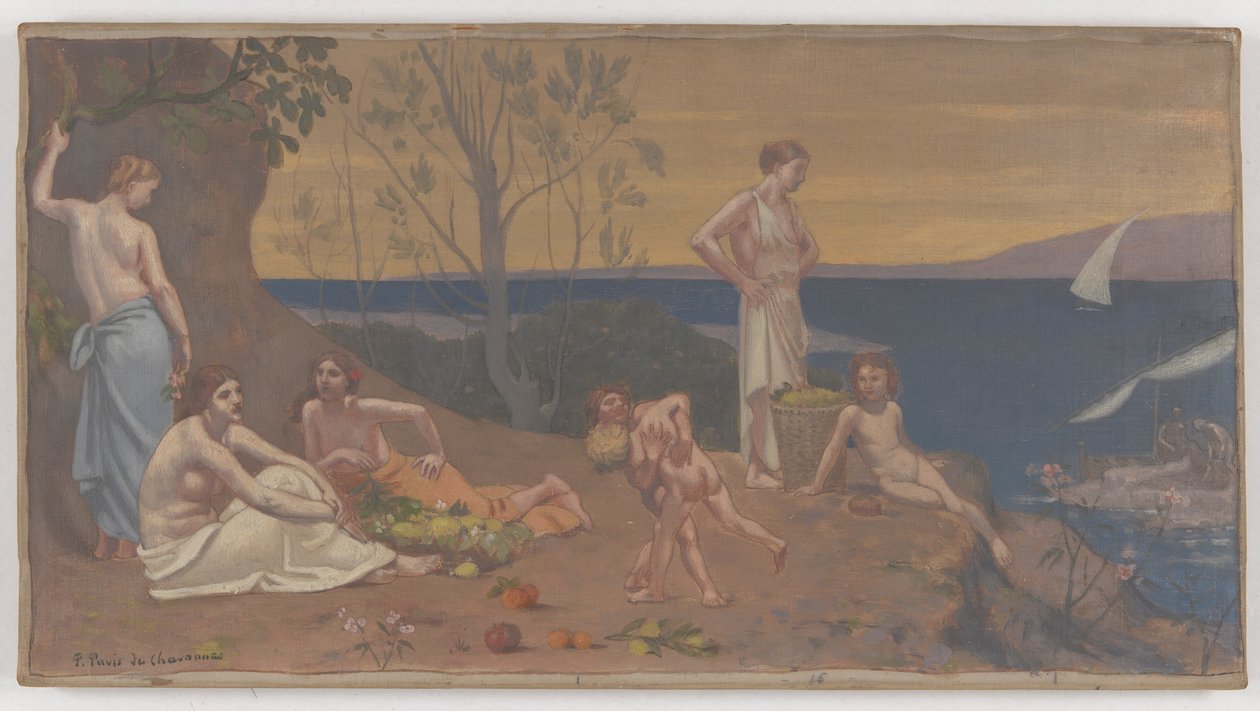 Sweet Country (miellyttävä maa) tekijältä Pierre Puvis de Chavannes