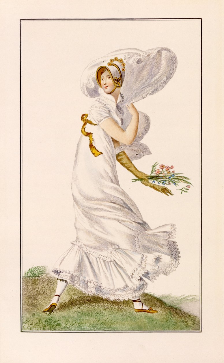 Sifonki Promenade mekko, 1812 tekijältä Pierre de La Mesangere