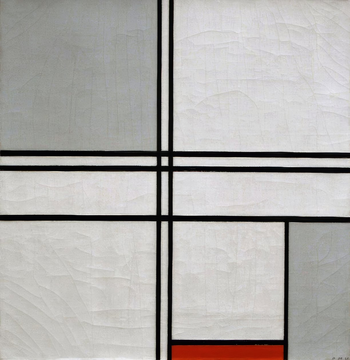 Koostumus nro 1 tekijältä Piet Mondrian