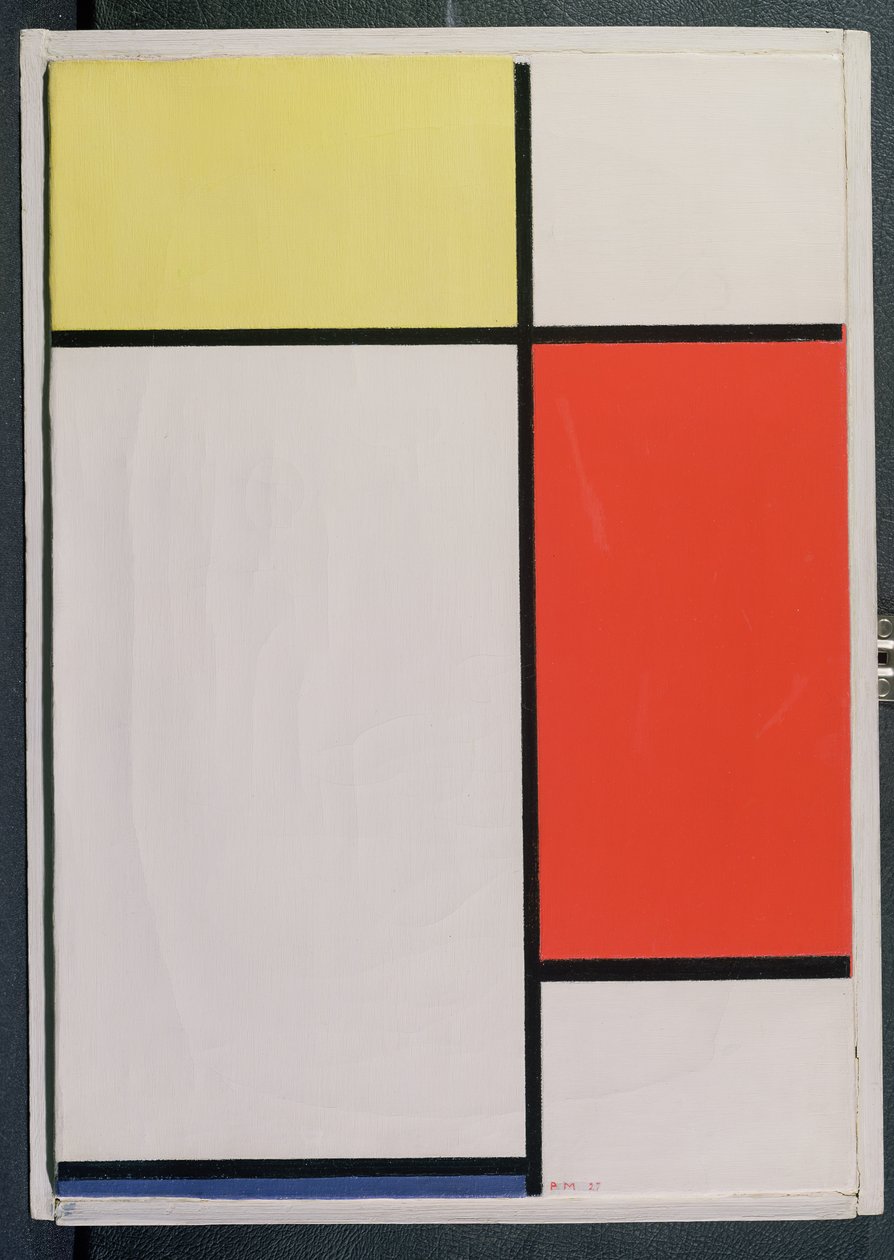 Huonekalut ja erilaiset esineet 1100- ja 1300-luvuilta tekijältä Piet Mondrian