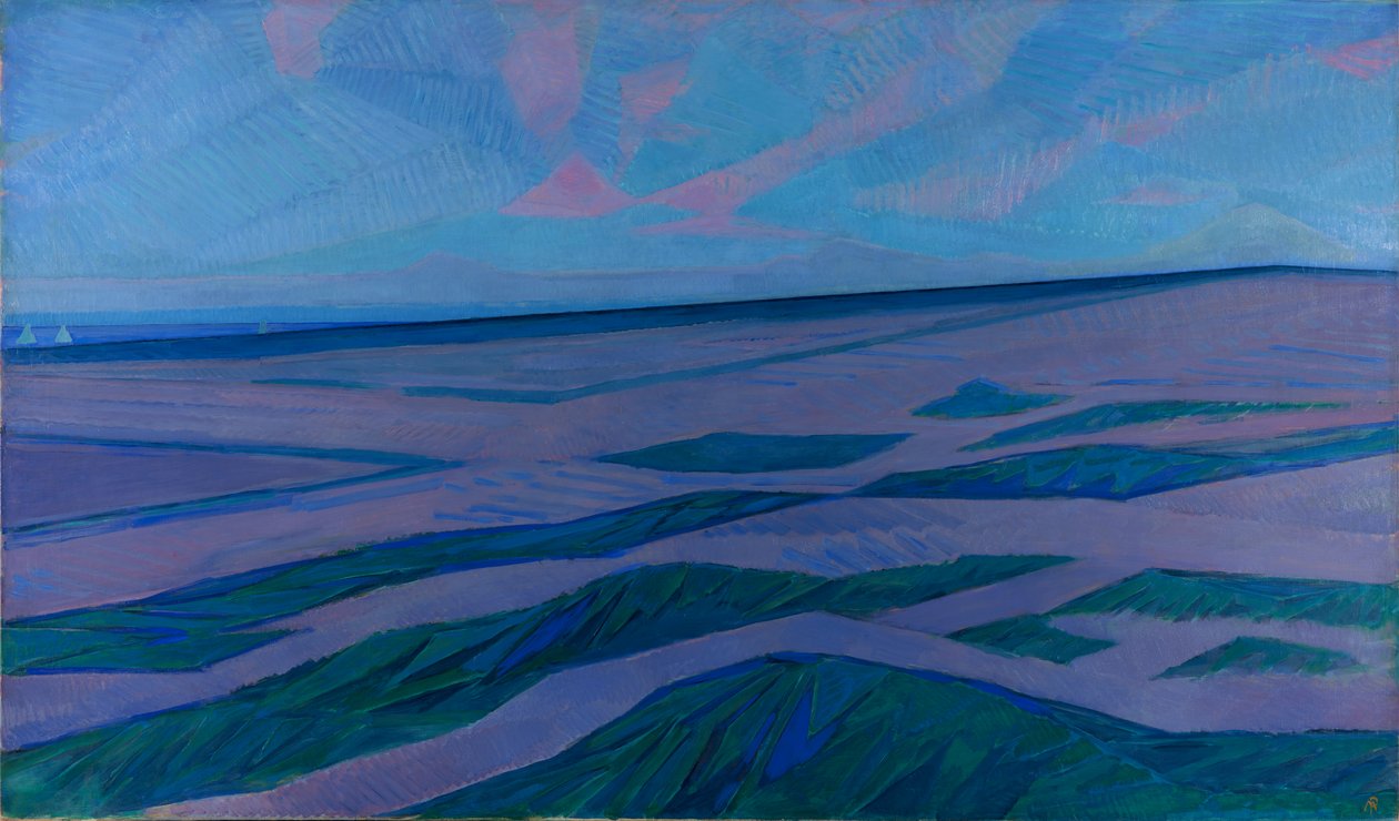 Dyynimaisema, 1911 tekijältä Piet Mondrian