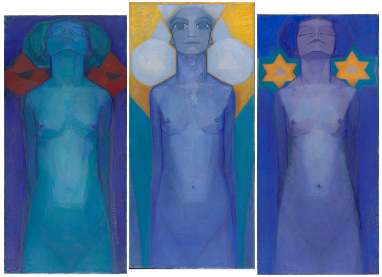 Huonekalut ja erilaiset esineet 1100- ja 1300-luvuilta tekijältä Piet Mondrian