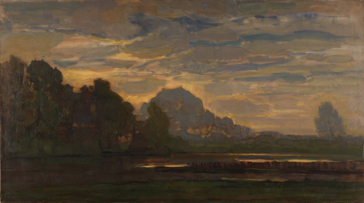 Huonekalut ja erilaiset esineet 1100- ja 1300-luvuilta tekijältä Piet Mondrian