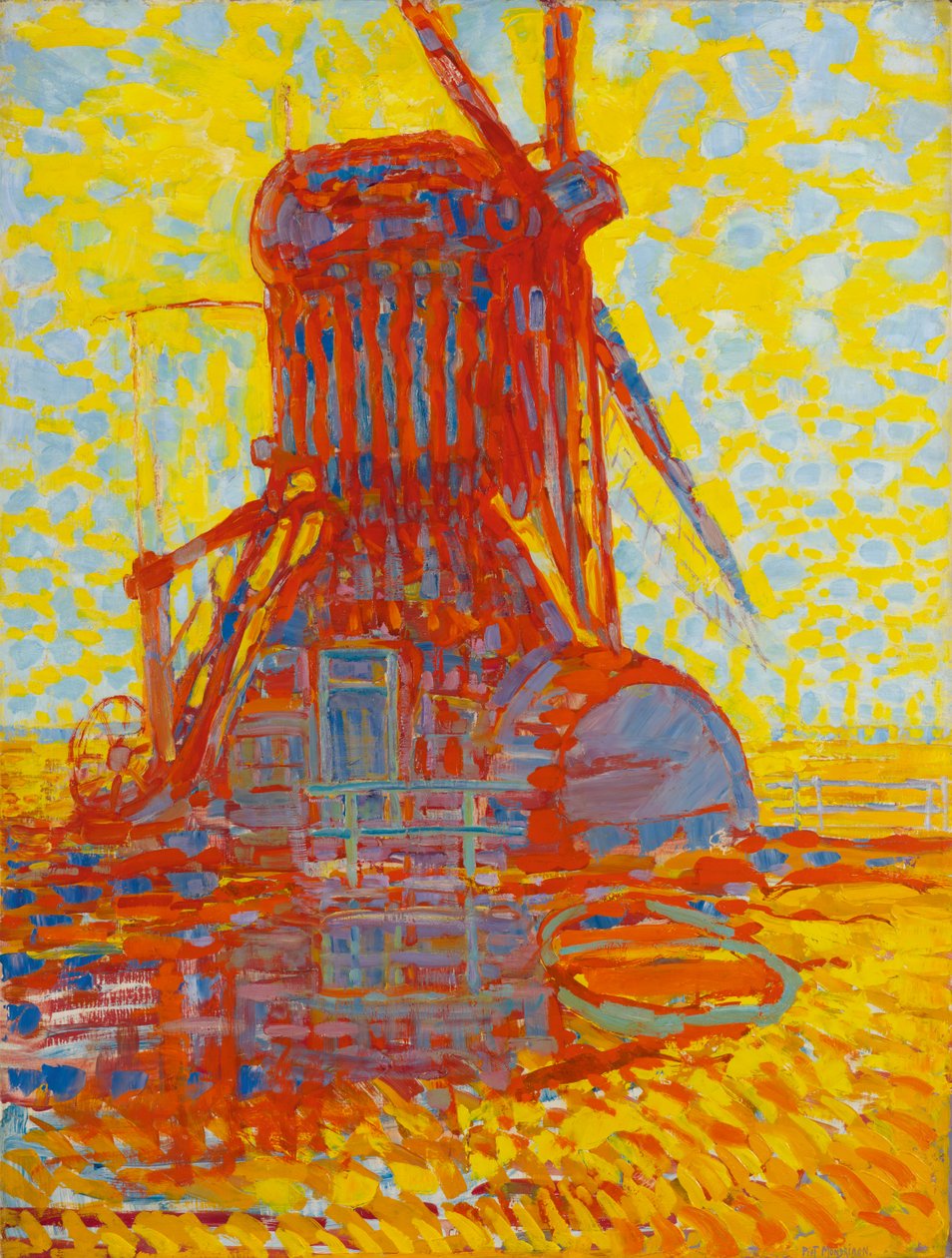Huonekalut ja erilaiset esineet 1100- ja 1300-luvuilta tekijältä Piet Mondrian