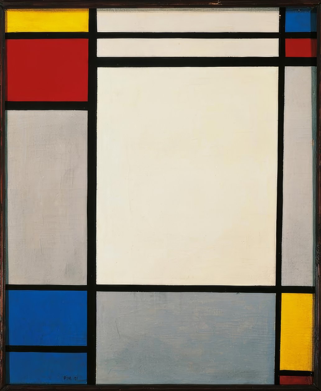Sävellys tekijältä Piet Mondrian
