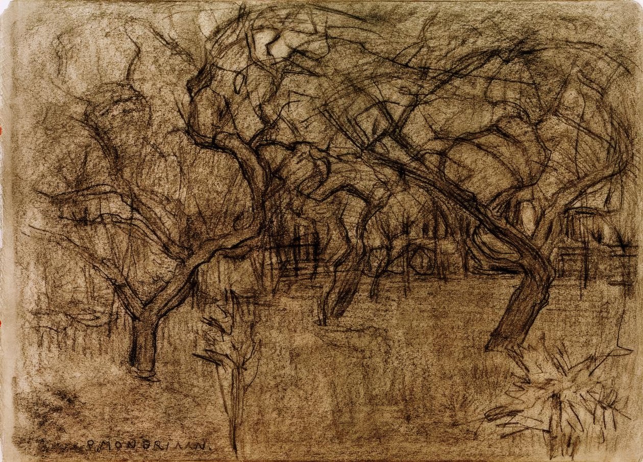Hedelmätarha tekijältä Piet Mondrian
