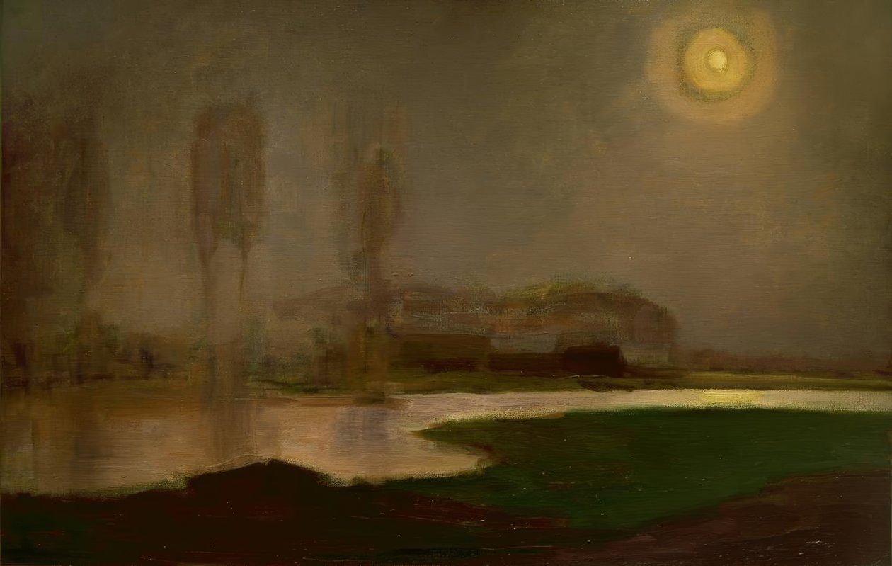 kesäyö tekijältä Piet Mondrian
