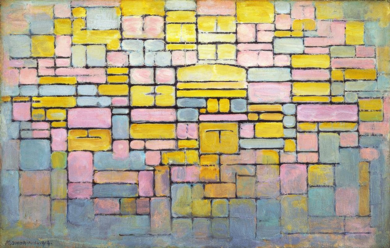 piet Mondrian (hollantilainen taiteilija), 1872 - 1944 tekijältä Piet Mondrian