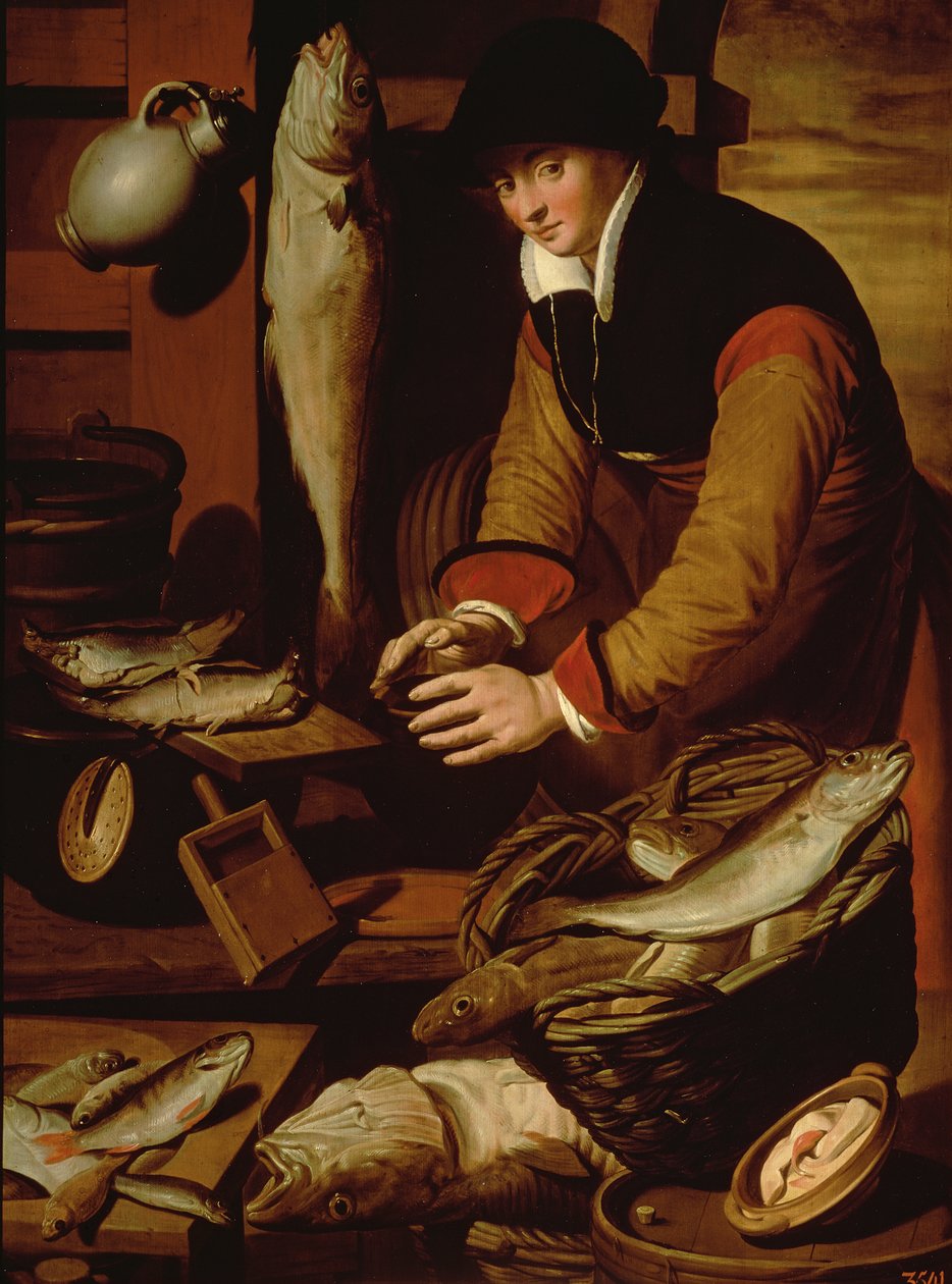 Kalan myyjä tekijältä Pieter Aertsen