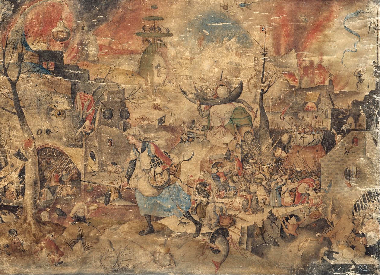 Dulle Griet (Mad Meg) tekijältä Pieter Bruegel the Elder