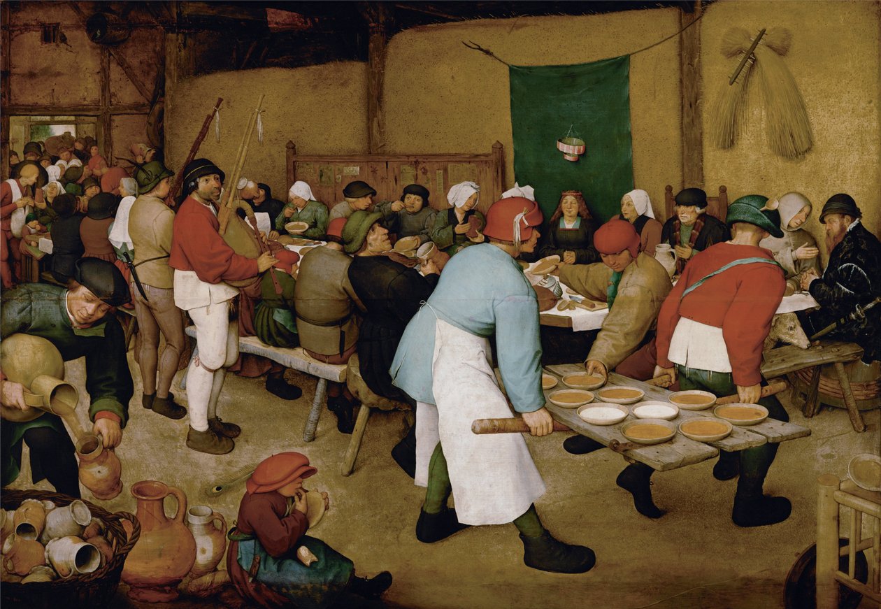 Talonpoika häät tekijältä Pieter Bruegel the Elder