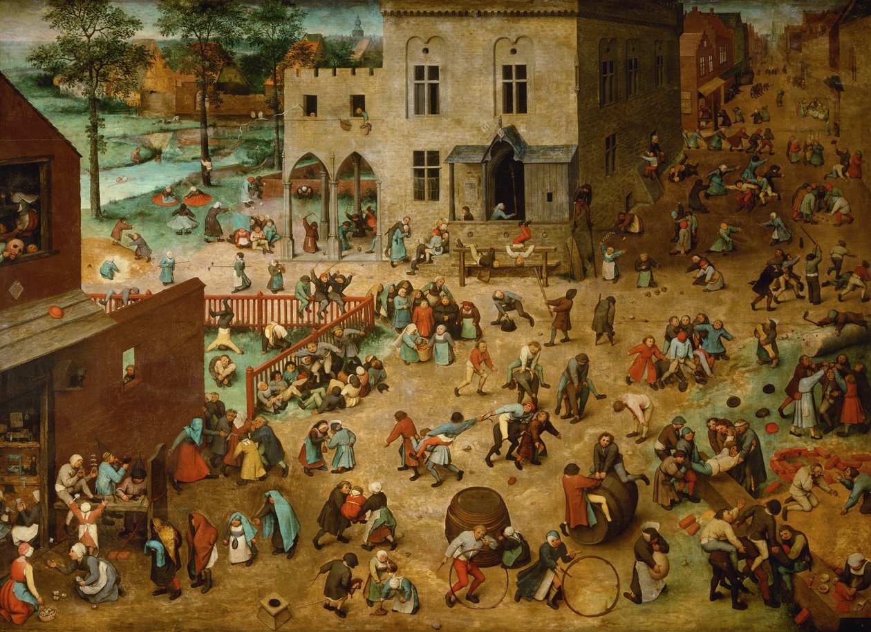 Lasten pelit tekijältä Pieter Bruegel the Elder