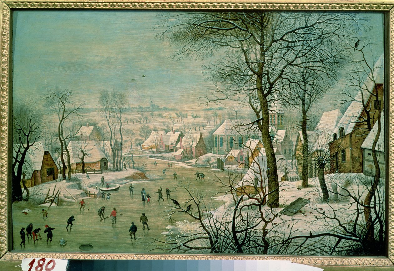 Talvimaisema tekijältä Pieter Brueghel the Younger