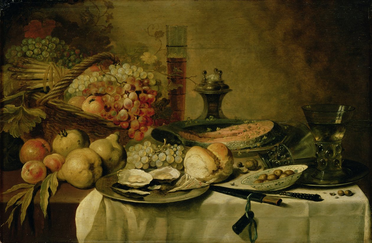 Asetelma tekijältä Pieter Claesz