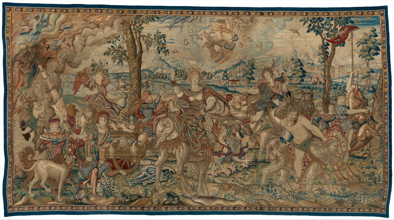 Ahmatti, n. 1550-1560 tekijältä Pieter Coecke van Aelst