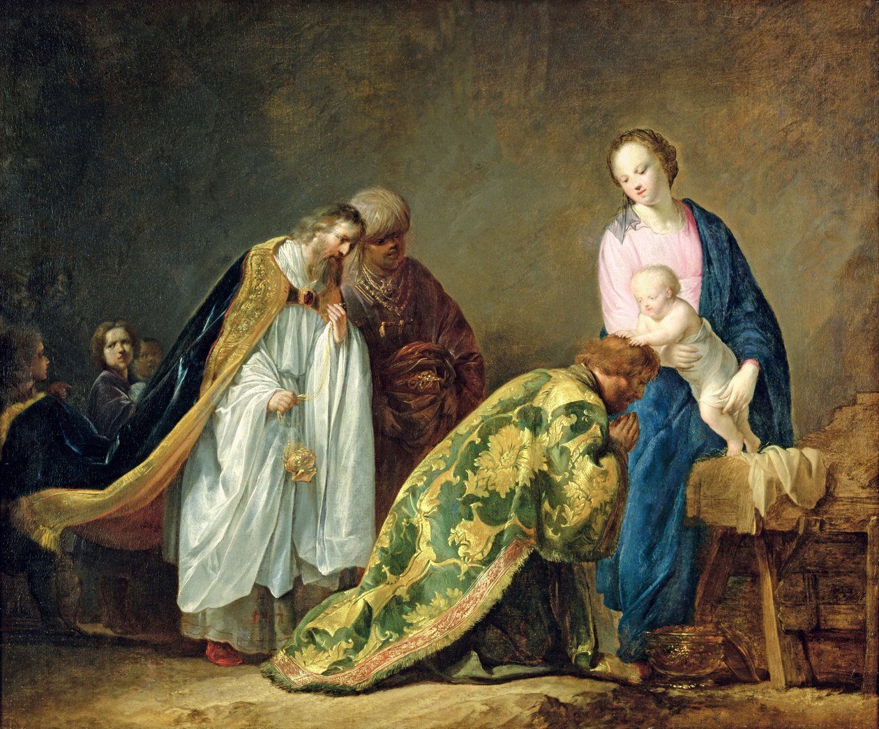 Maagien palvonta, 1638 tekijältä Pieter Fransz de Grebber