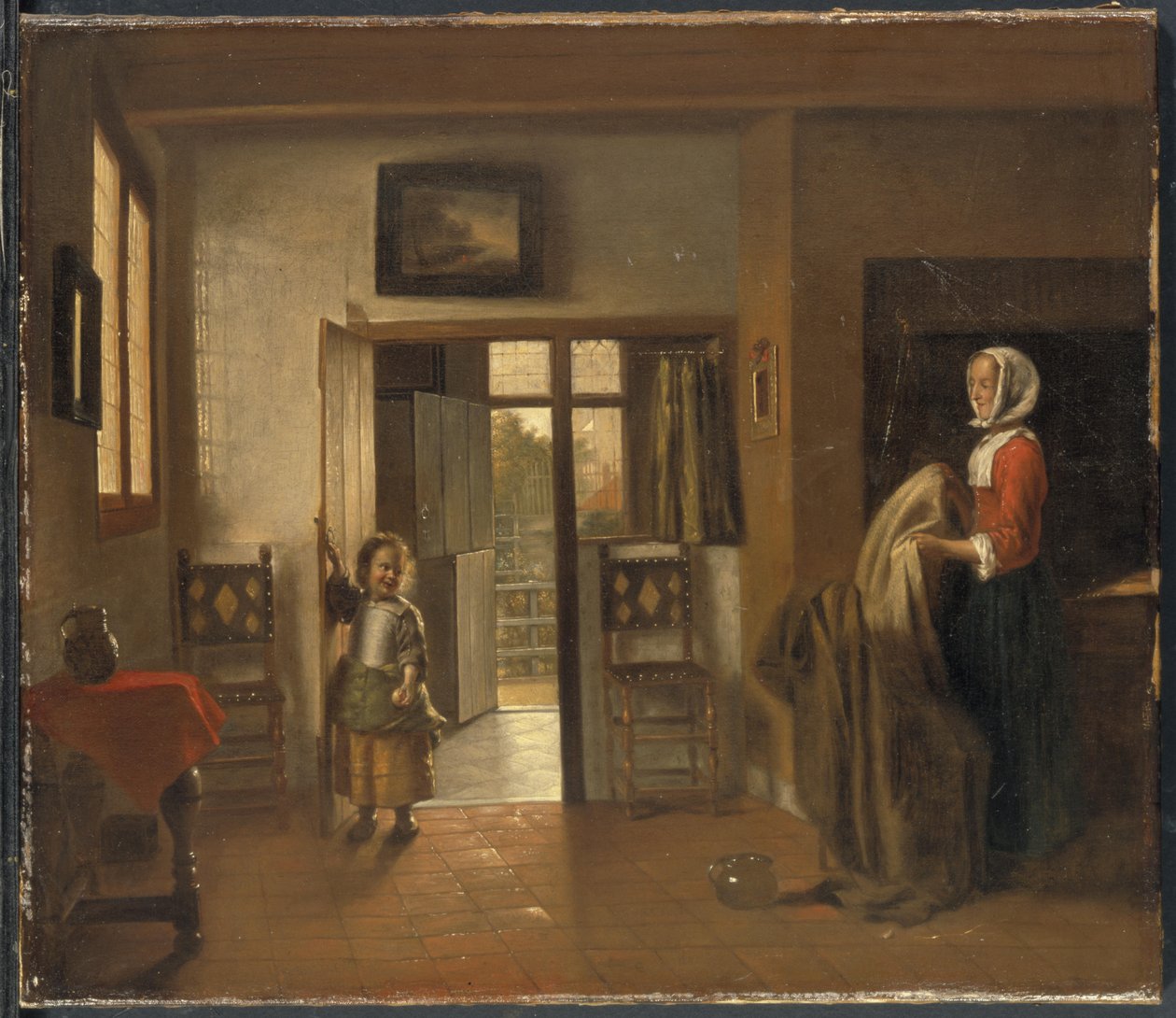Makuuhuone tekijältä Pieter de Hooch