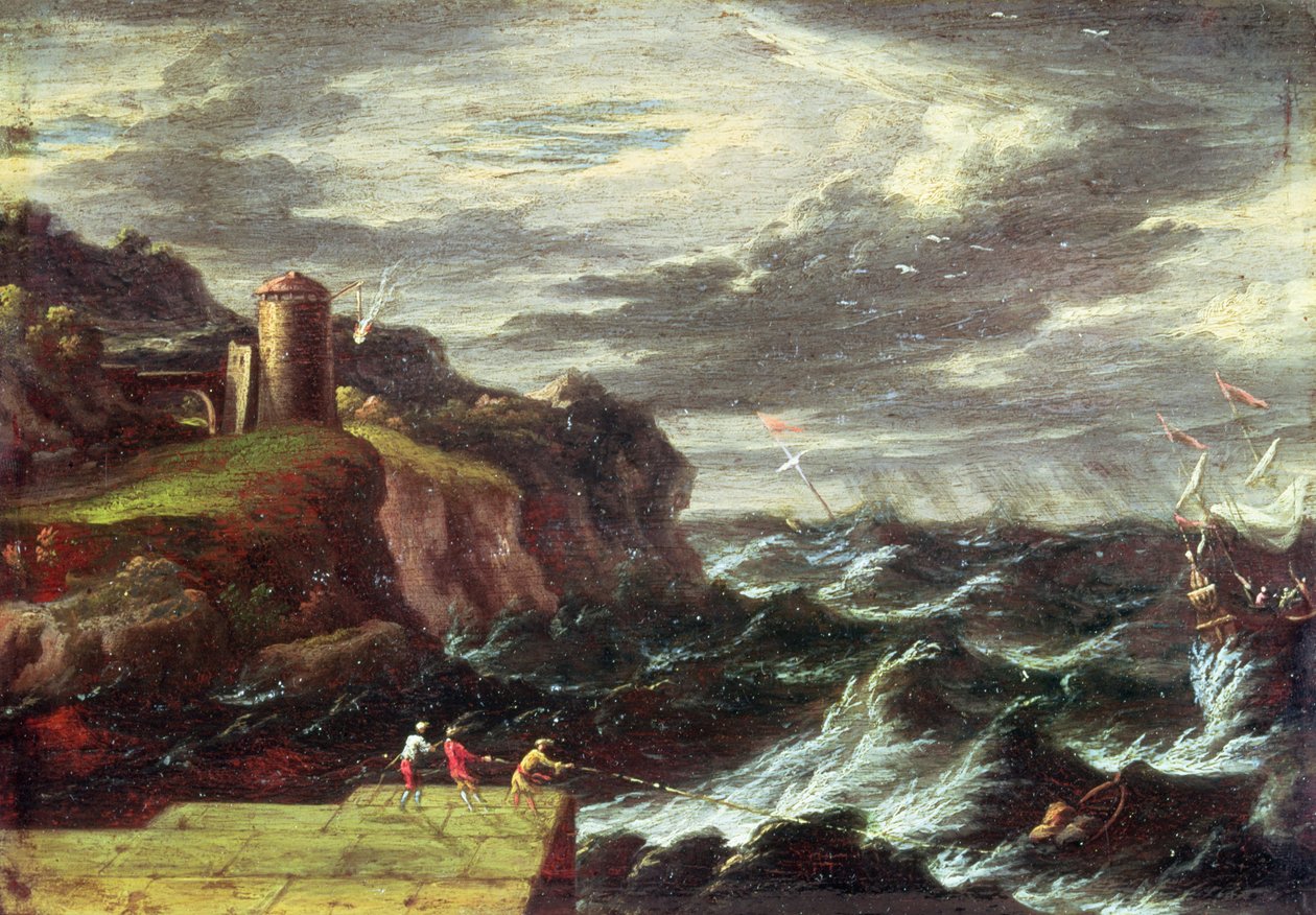 St. Paul saapuu Maltalle tekijältä Pieter the Younger Mulier