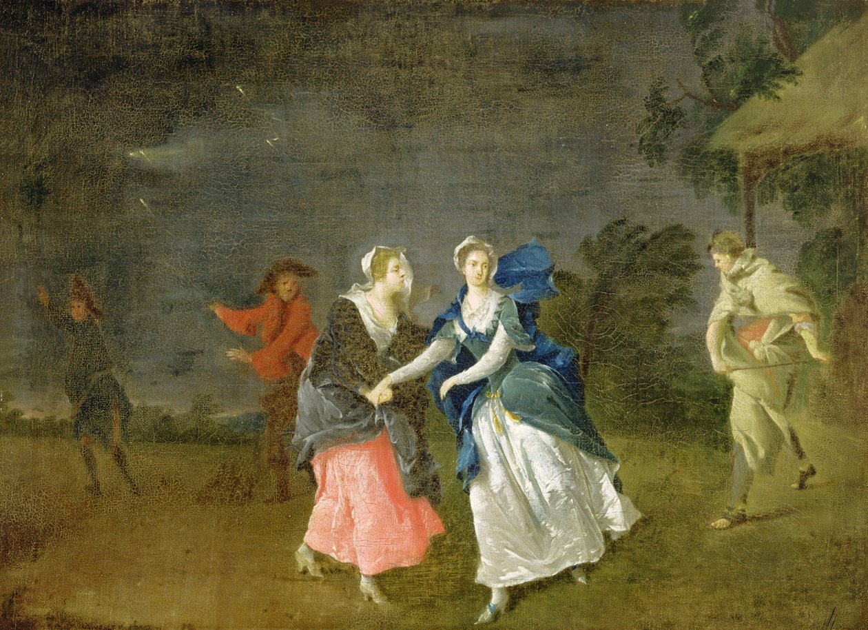 Rouva Cibber Cordeliana, n. 1755 tekijältä Pieter van Bleeck