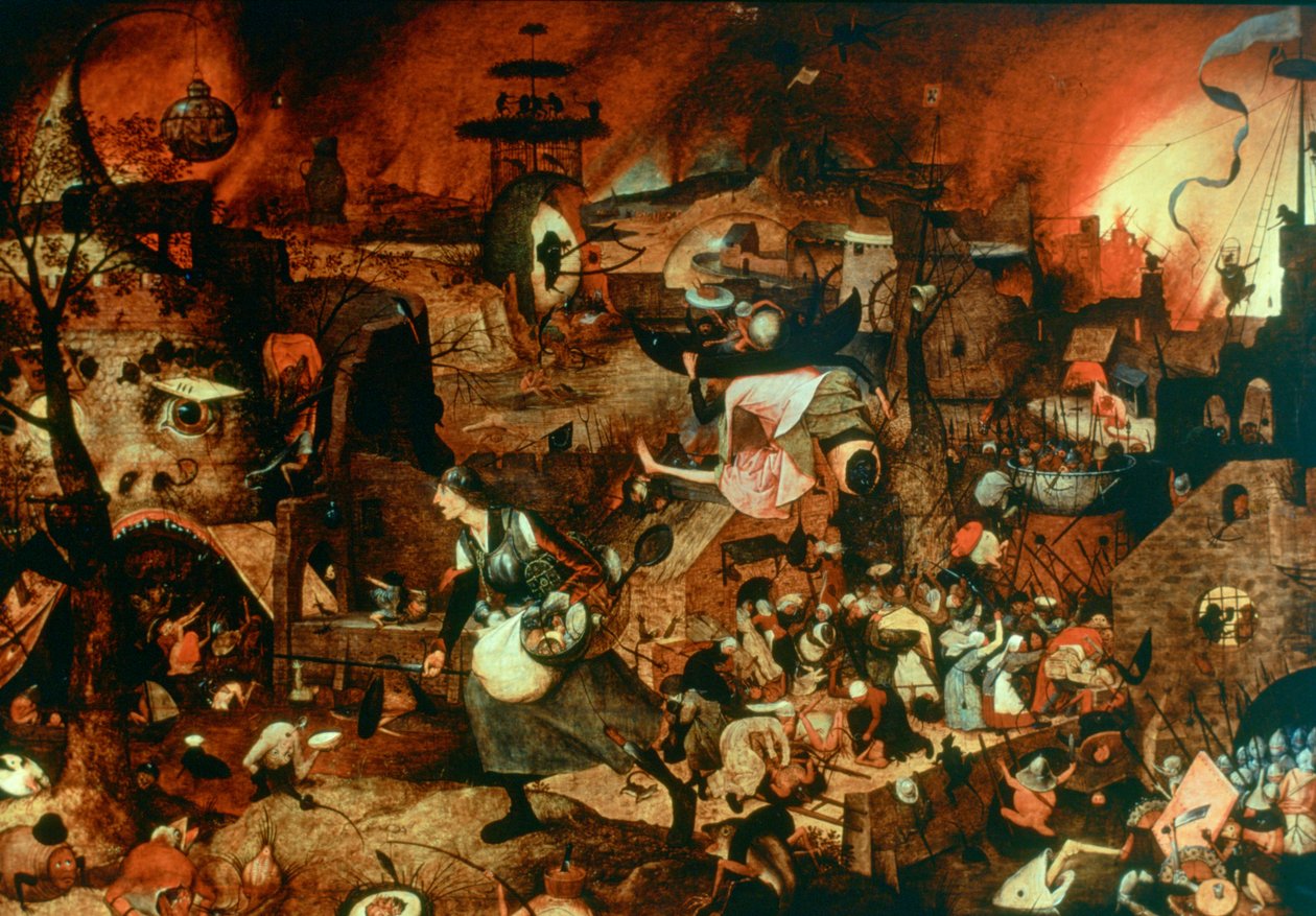Dulle Griet Mad Meg, c1562 tekijältä Pieter Bruegel the Elder