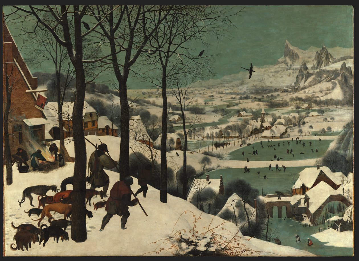Metsästäjät lumessa tekijältä Pieter Bruegel the Elder